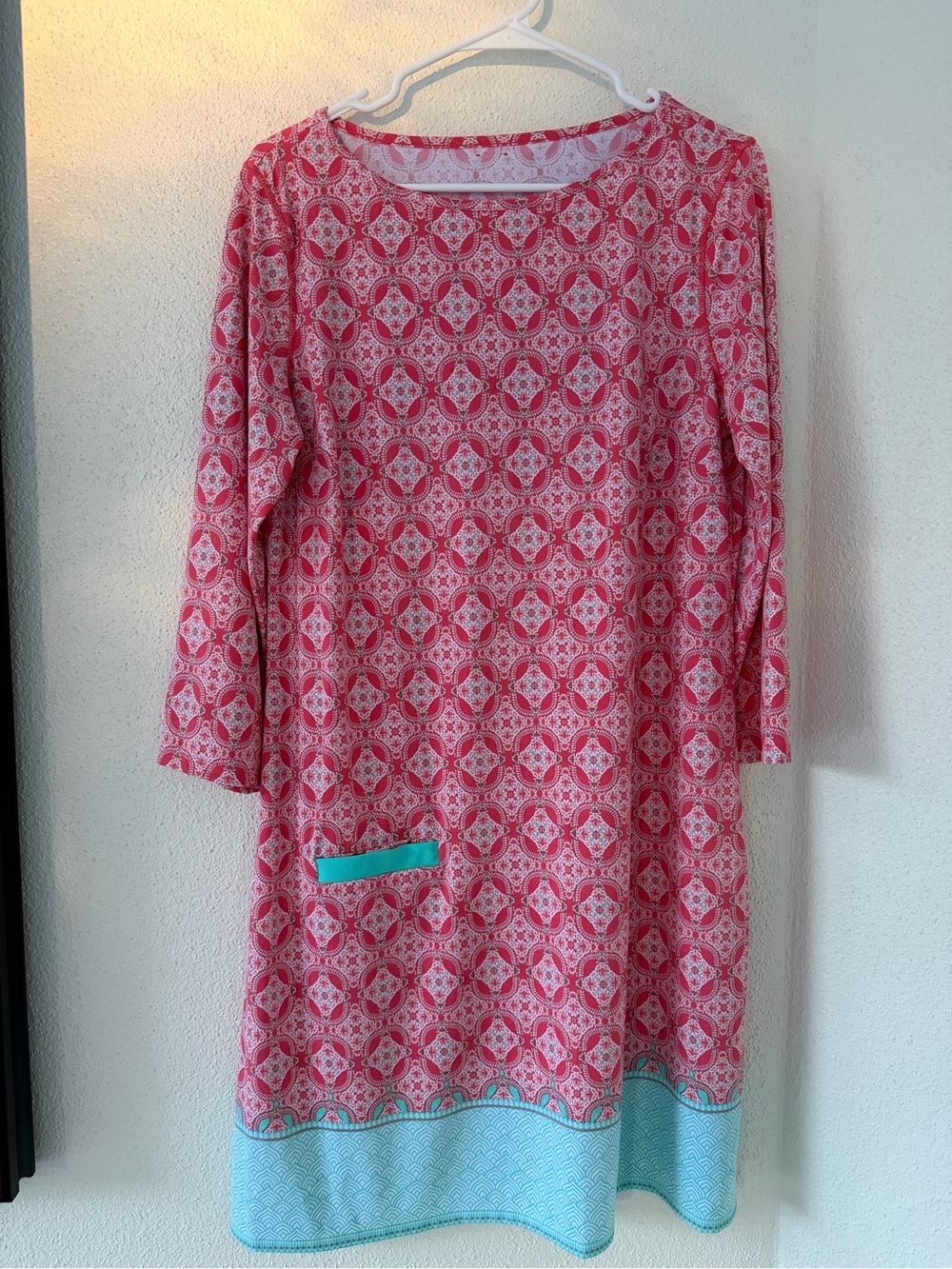 Cabana Life Coral Tides Shift Dress size M-L - Picture 11 of 11